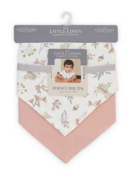 Jersey Bib 2PK - Harvest Bunny
