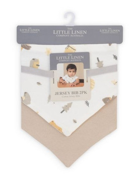 Cotton Jersey Bib 2PK –  Nectar Bear