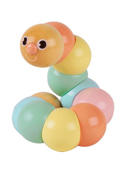 Caterpillar - Pastel Wooden Activity Toy