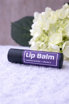 Luscious Lavender Lip Balm with Vitamin E