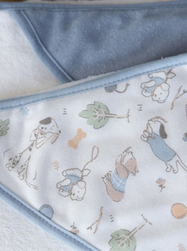 Little Linen Hooded Towel 2pk - Barklife Dog