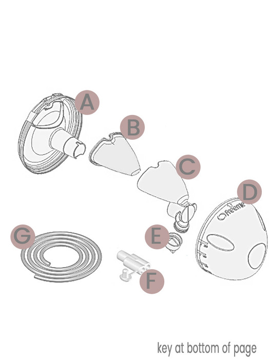 Freemie Breast Pump Parts