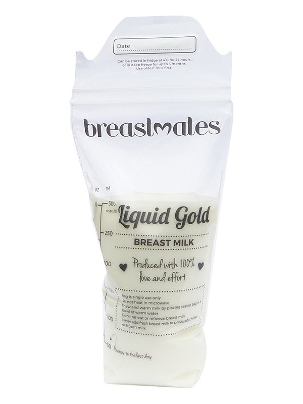 Breastmilk storage bags