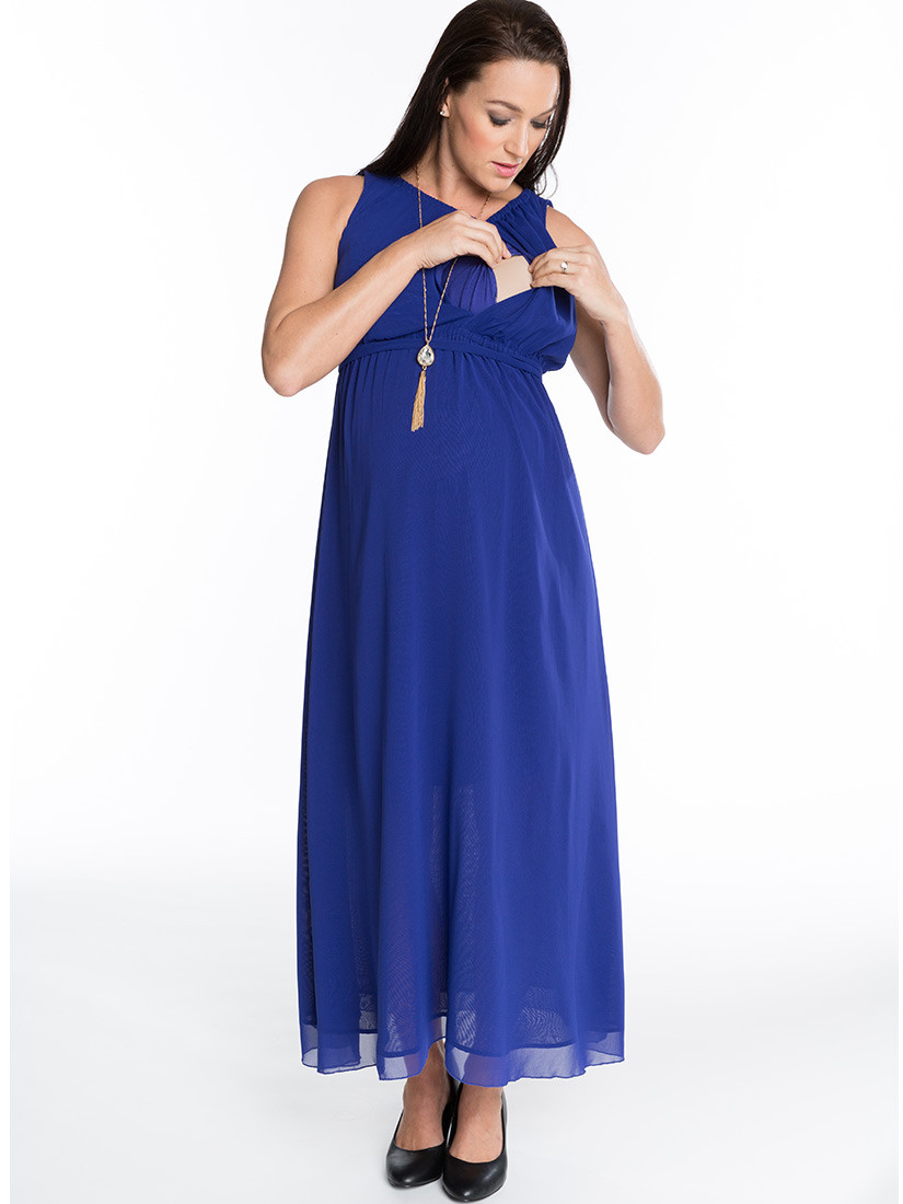 Blue Lagoon Maxi Dress by Breastmates