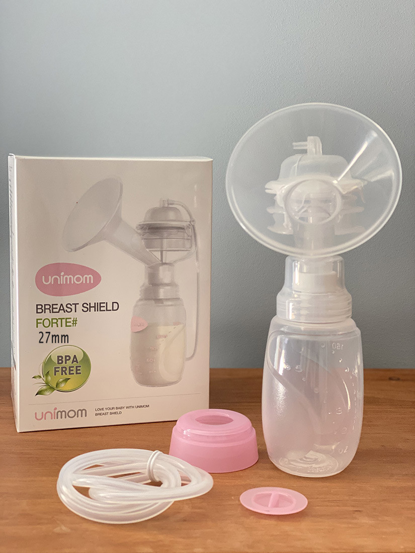 Unimom Breast Shield Kit for the Forte Pump - with size 27mmm breastshield