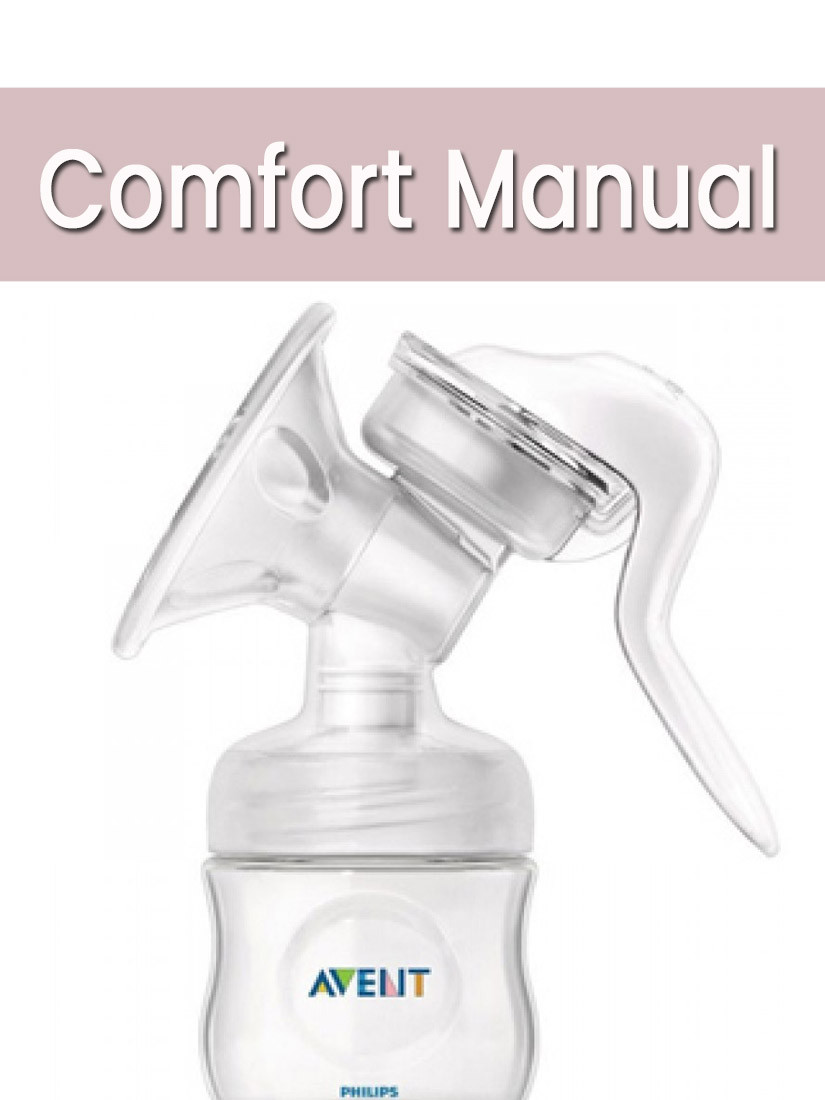 Avent Comfort Natural Manual Breast Pump Parts