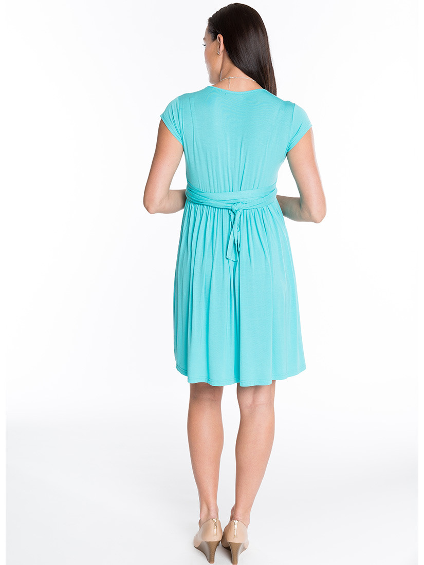 Aquamarine Cleo Dress by Breastmates
