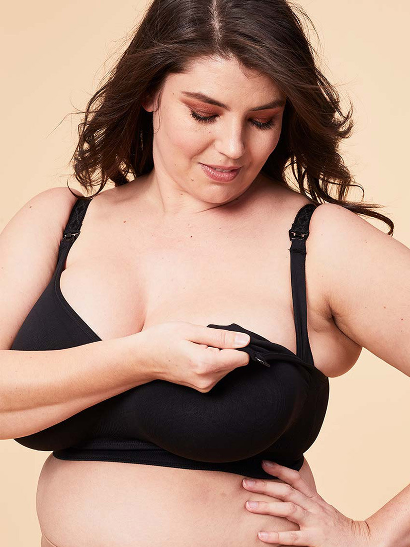 Full Figure Nursing Bra for F to H cups