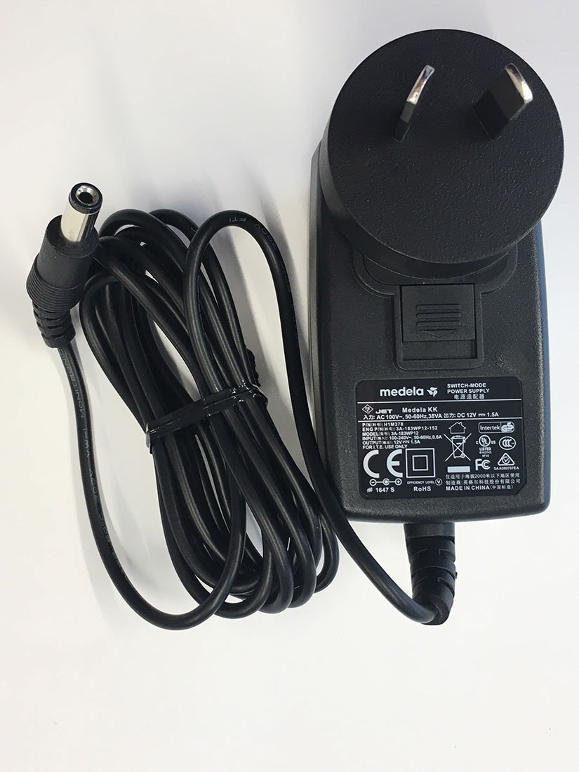 Medela Mains Adapter for Swing Maxi, Freestyle, and Pump in Style Breast Pumps