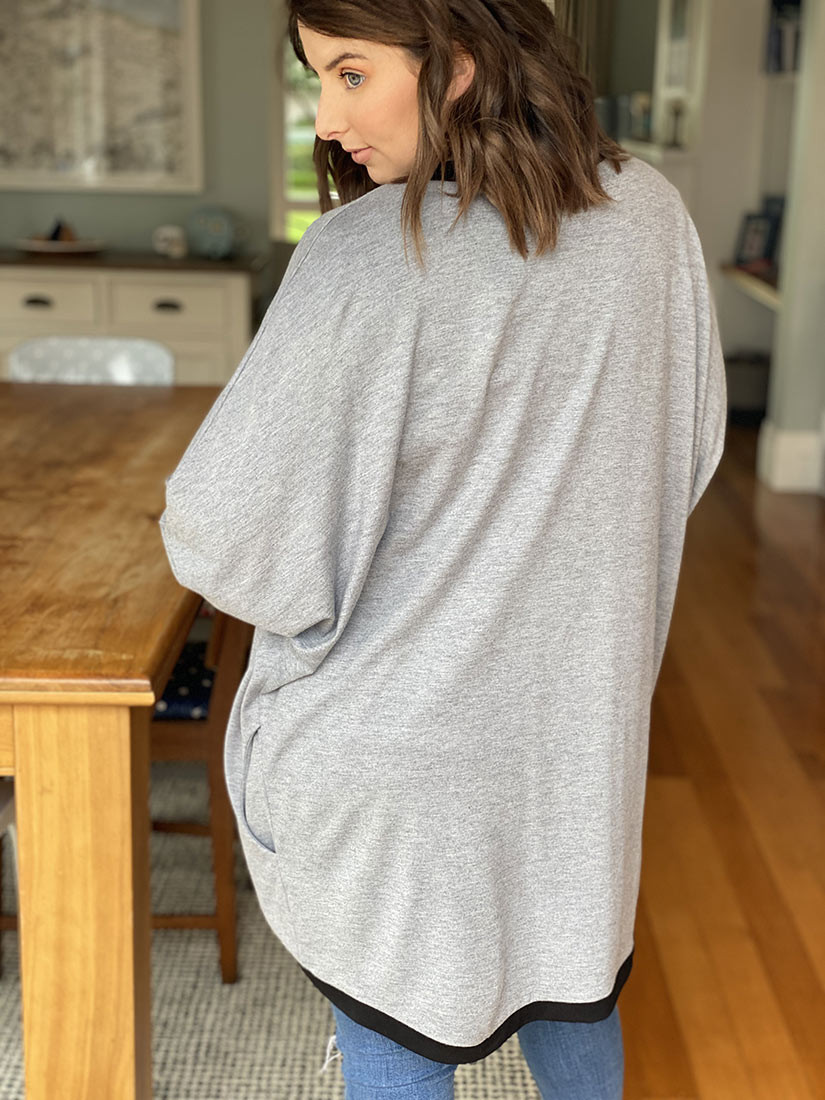 Breastmates mumwear kimono (warm knit)