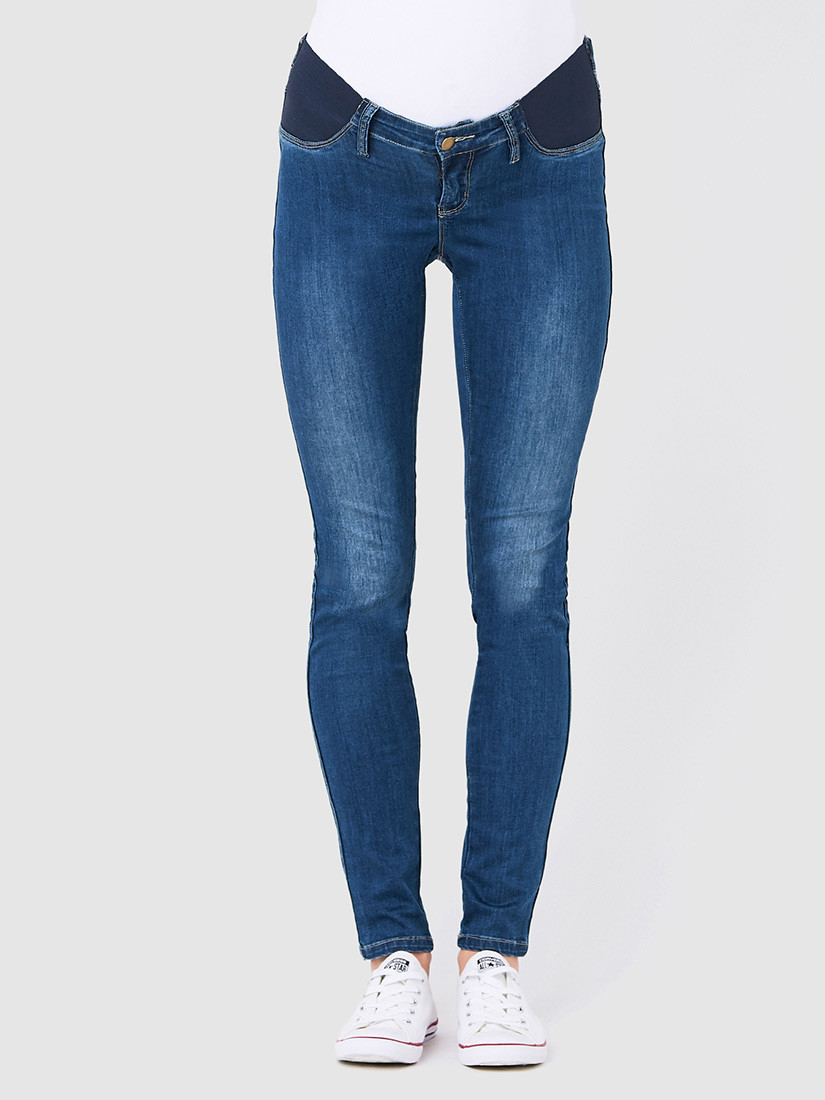 Maternity Jeggings - Washed Denim