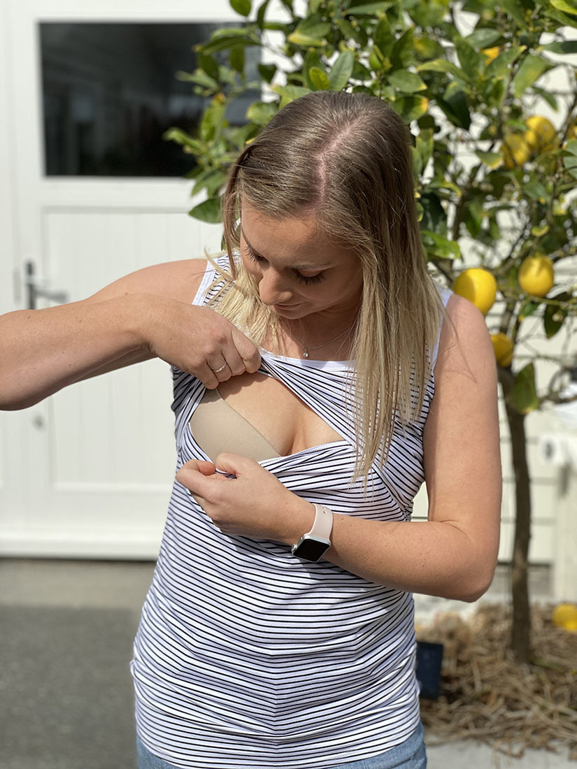 Maternity Tank Top   |    Breastfeeding Tank Top