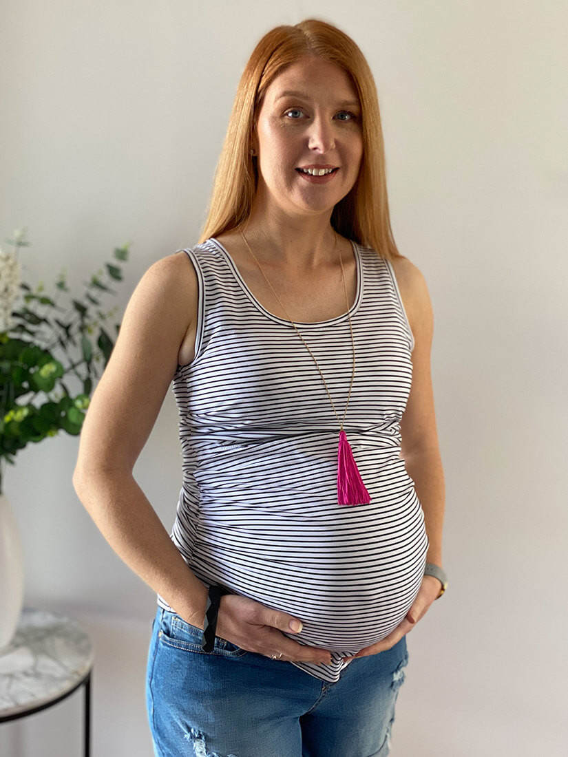 Maternity Tank Top   |    Breastfeeding Tank Top