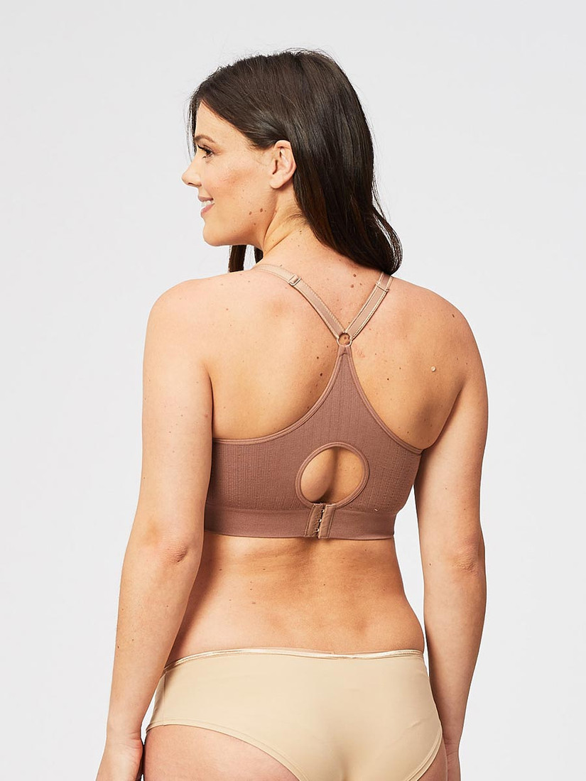 Tutti Fruitti Nursing Bra - Mocha