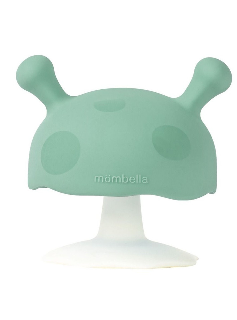 Momebella Mushroom Teether Eucalyptus
