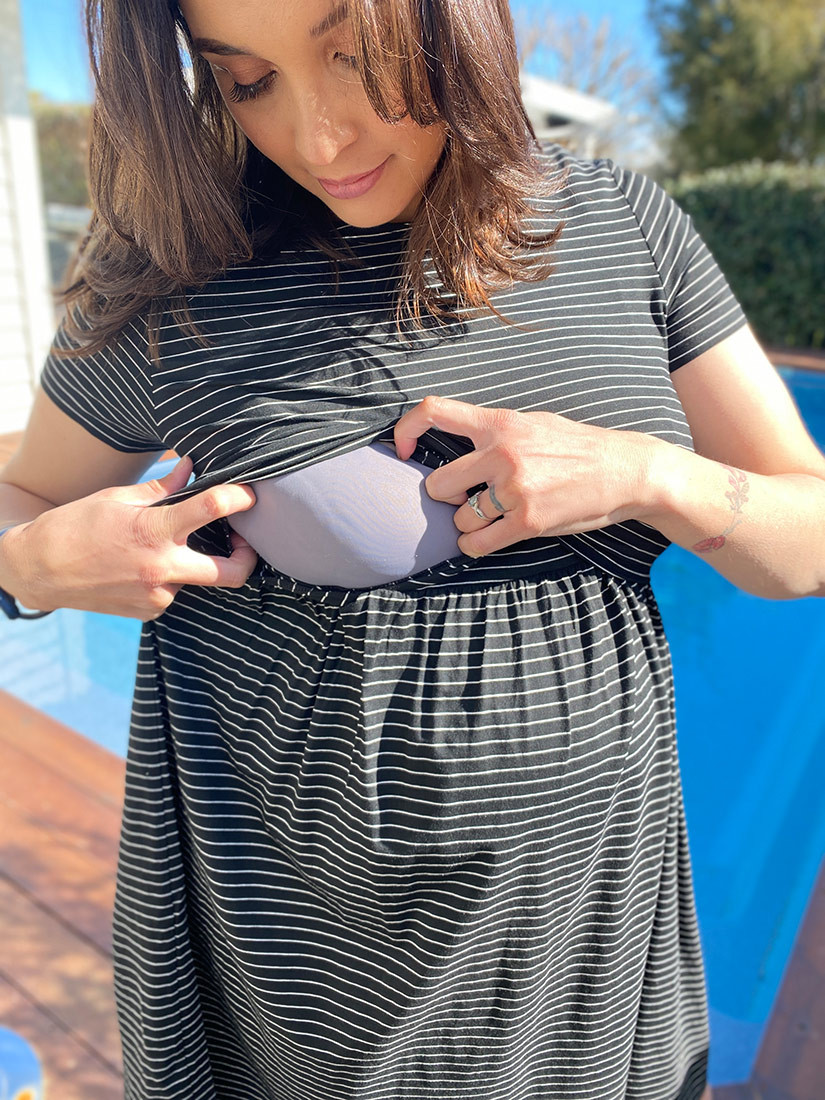 Maternity Breastfeeding Dress