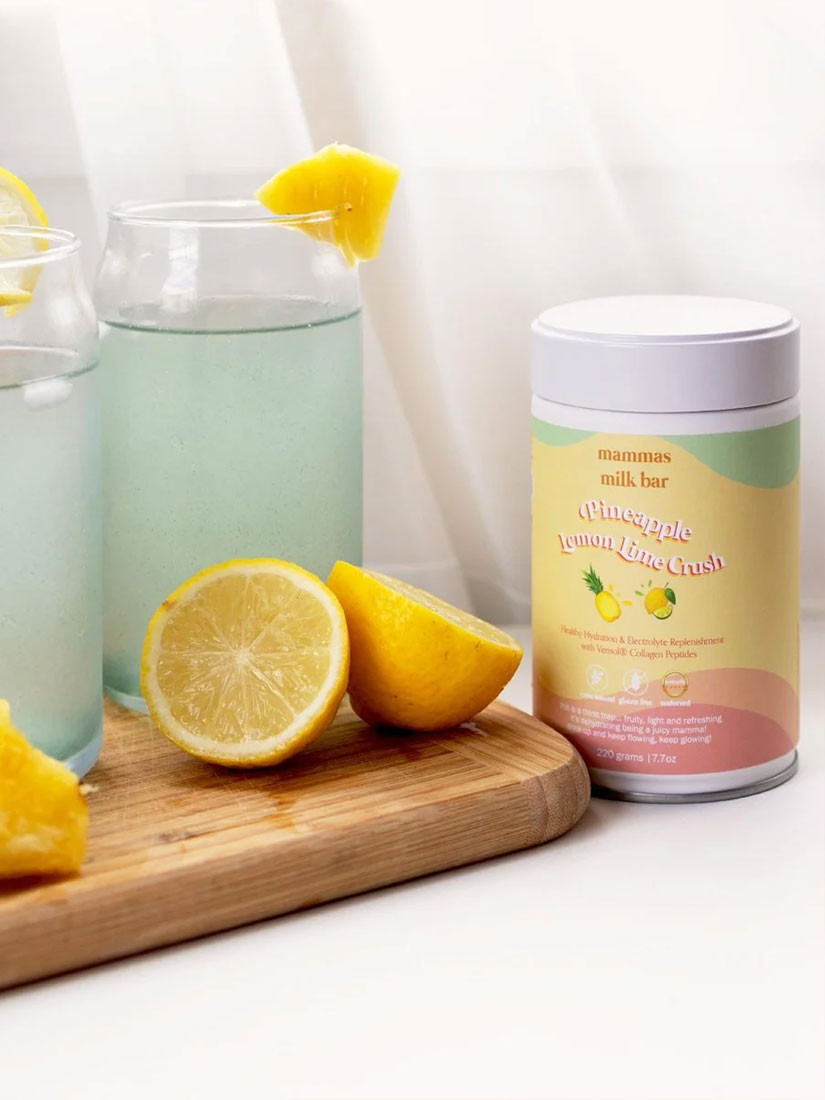 Pineapple Lemon & Lime Crush Hydration Electrolyte Drink with Collagen