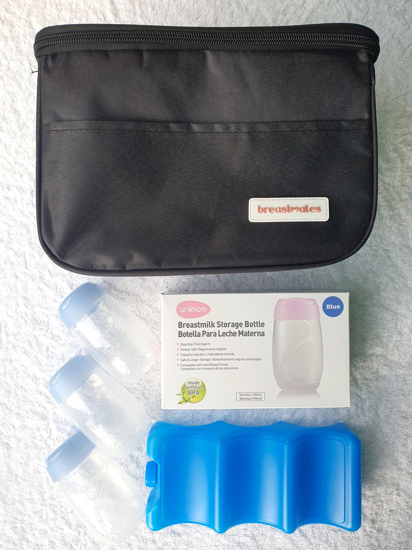 Milkminder Cooler Bag & Bottle Bundle