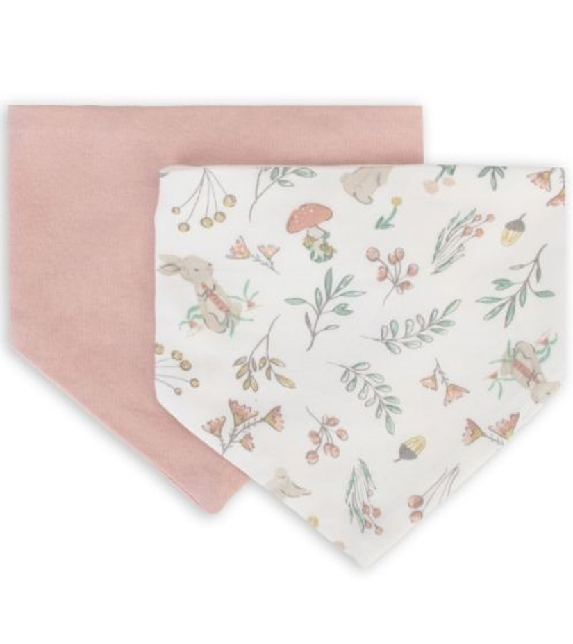 Jersey Bib 2PK - Harvest Bunny