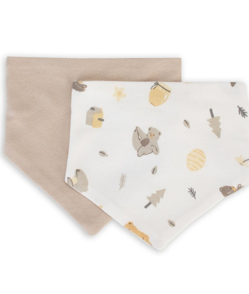 Cotton Jersey Bib 2PK –  Nectar Bear