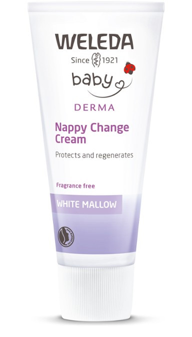 Weleda DERMA White Mallow Nappy Change Cream 50ml