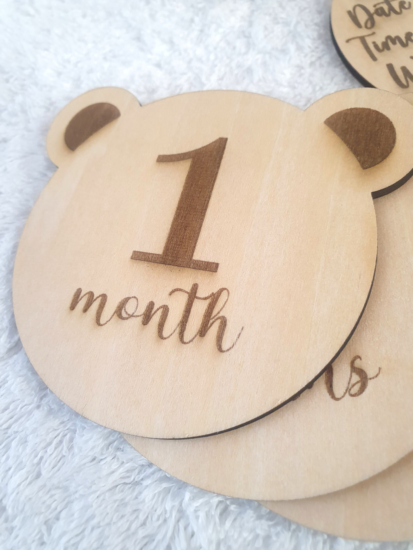 Baby Milestone Cards Set of 15