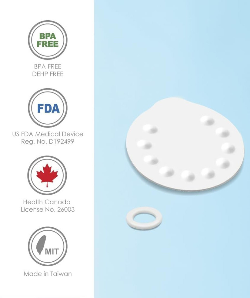 O-ring and membrane for Medela Harmony