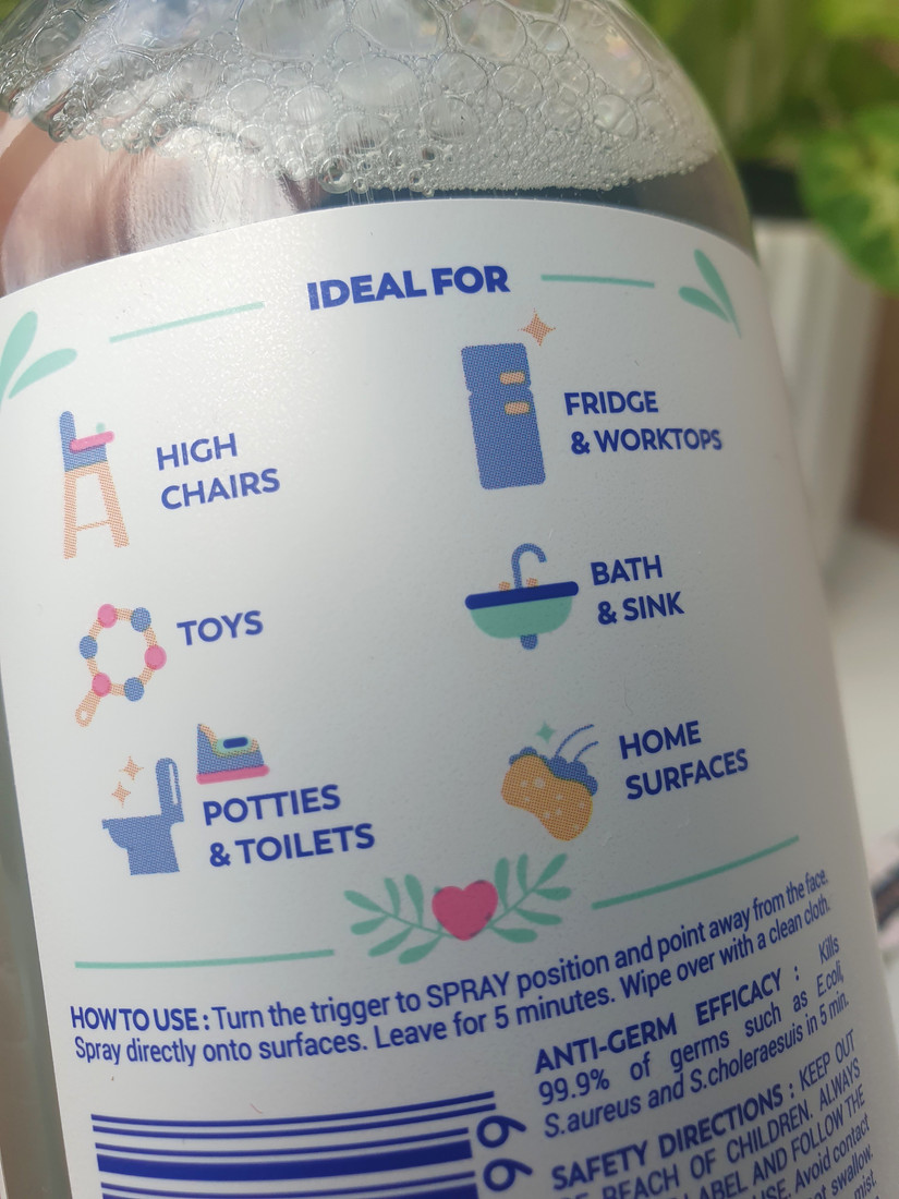 Milton Antibacterial Surface Spray 500ML