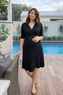 Wrap Maternity Dress