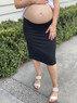 Cotton Maternity Skirt