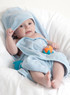 Hooded Baby Towel - Baby Blue