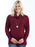 Burgandy Sweater by Breastmates