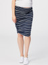 Rouched Fitted Maternity Skirt