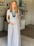 Maternity Maxi Dress (with Breastfeeding Openings) Breastmates Maternity Maxi Dress (with Breastfeeding Openings) Breastmates