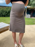 Tube Maternity Skirt