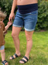 Denim Maternity Shorts