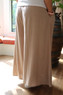 Beige Linen Palazzo Pants