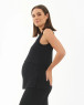 Black Peter Rib Nursing Tank - Maternity & Nursing