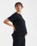 Mike Rib Nursing Top - Black Mike Rib Nursing Top - Black