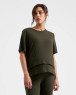 Mike Rib Nursing Top - Khaki