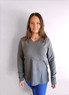 Abigail V neck sweat top Abigail V neck sweat top