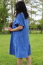 Mika Cobalt Blue Tiered Dress - Maternity & Breastfeeding