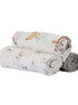 Muslin Wraps 3 pk - Farmyard Lamb