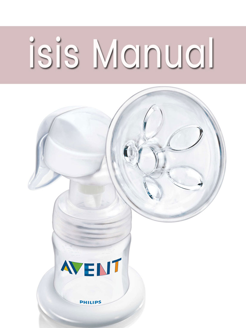 Avent isis Manual breast pump parts