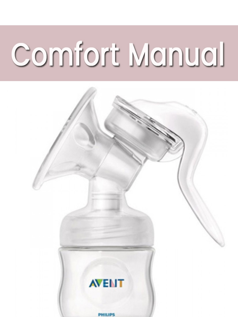 Avent Comfort Natural Manual Breast Pump Parts