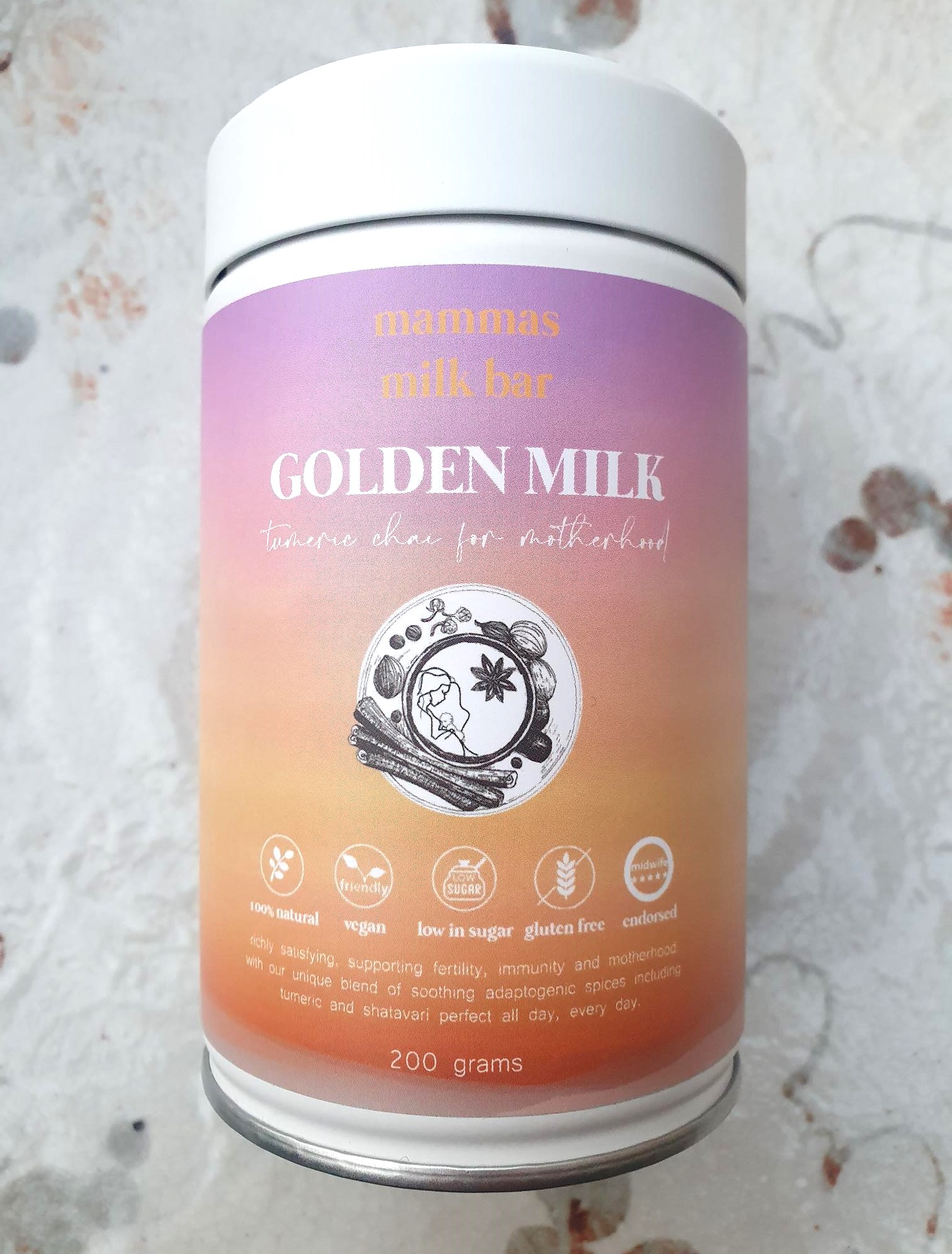 Mammas Milk Bar Golden Milk - Tumeric Chai