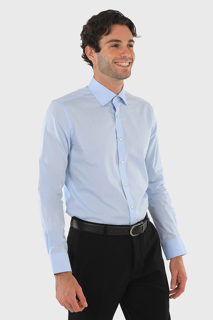 Dks Slim Sky Blue Formal Office Shirt : S-121135 : Brands