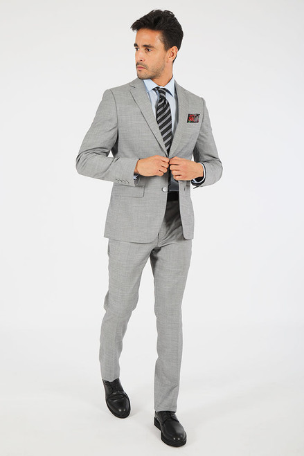 Francisco Tolli Slim Grey Suit : S-FPR59402SP-3 : Brands