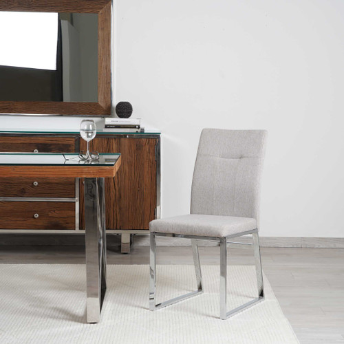 Rustler Dining Chair - Beige & : 024HLJ1000028 : Pan Home