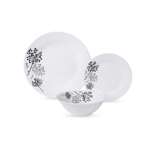 Amadio 12-piece Porcelain Dinn : 171QPR9900047 : Pan Home